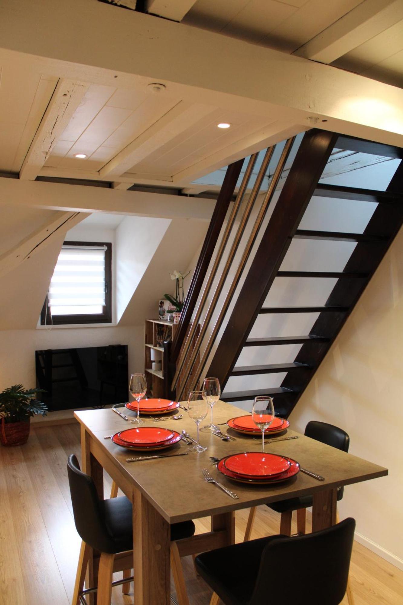 Charmant Duplex Privatise, Climatise, 2 Chambres Strasbourg Ngoại thất bức ảnh