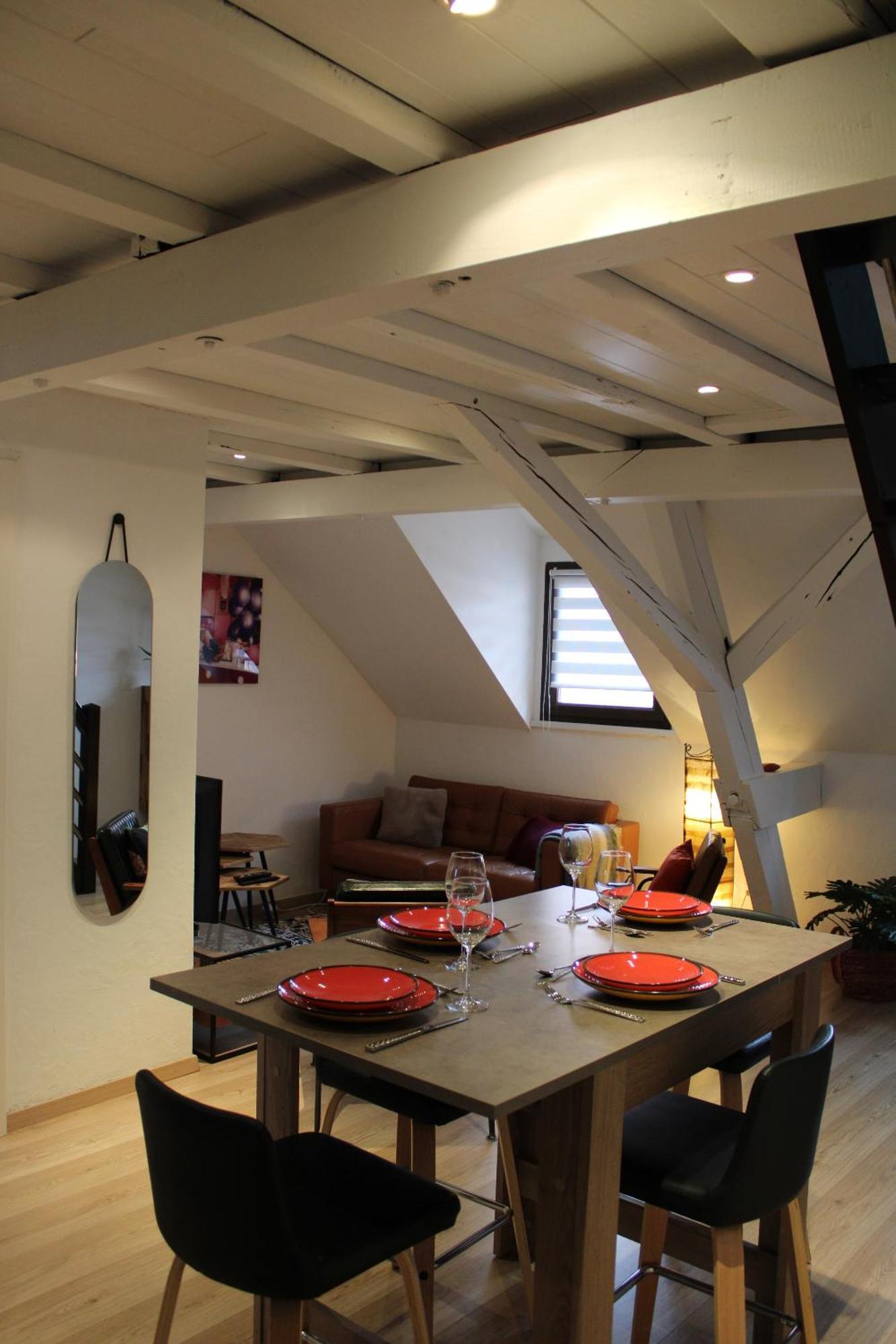 Charmant Duplex Privatise, Climatise, 2 Chambres Strasbourg Ngoại thất bức ảnh